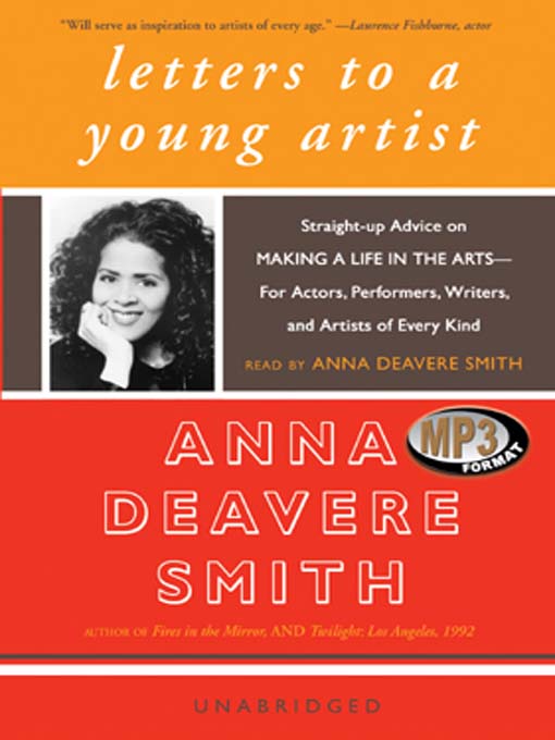 Title details for Letters to a Young Artist by Anna Deavere Smith - Available